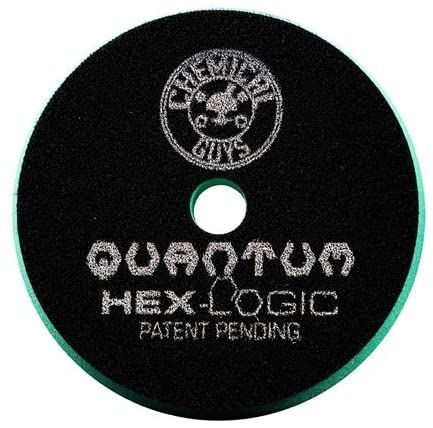 Load image into Gallery viewer, Chemical Guys Green 5.5&#39;&#39; Hex Logic Quantum Heavy Polishing Pad
