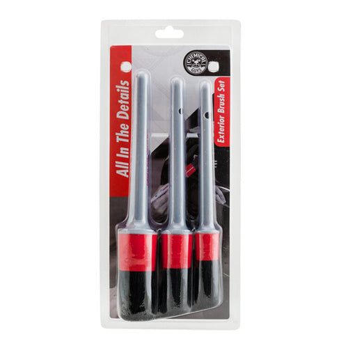 Chemical Guys All In The Details Interior Detailing Brushes (3 Pack)