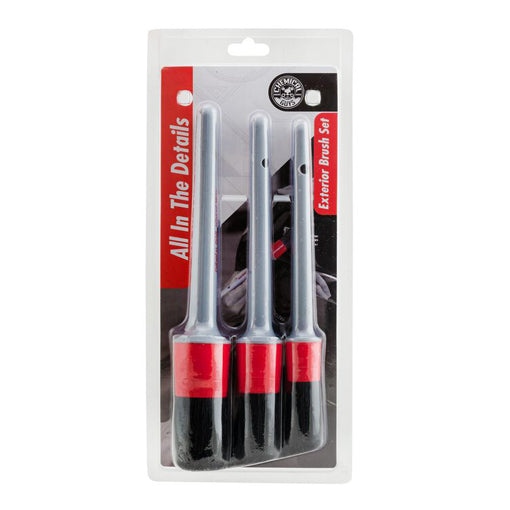 Chemical Guys All In The Details Interior Detailing Brushes (3 Pack)