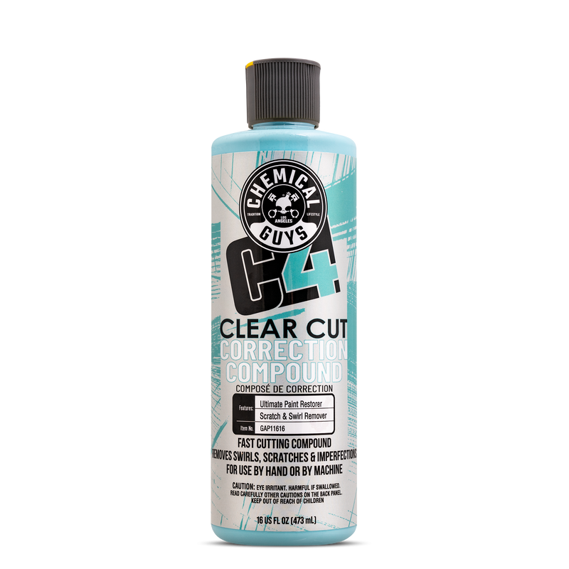 Load image into Gallery viewer, Chemical Guys C4 Clear Cut Correction Compound 473ml (16oz)

