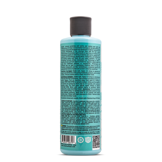 Chemical Guys C4 Clear Cut Correction Compound 473ml (16oz)