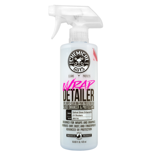 Chemical Guys Wrap Detailer Gloss Enhancer & Protectant 473ml (16oz)