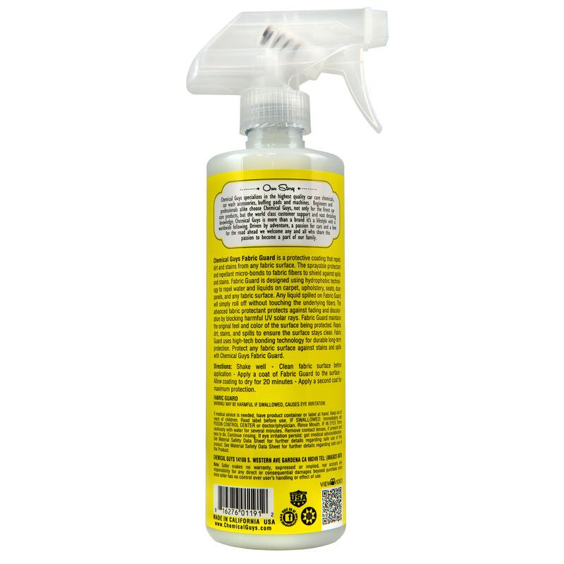 Load image into Gallery viewer, Chemical Guys Fabric Guard Water Repelling Treatment 473ml (16oz)

