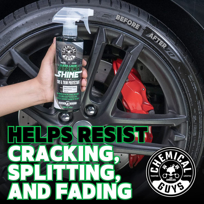 Load image into Gallery viewer, Chemical Guys Clear Liquid Extreme Shine Tire &amp; Trim Dressing 473ml ( 16oz )
