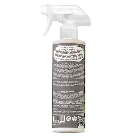 Chemical Guys Hydroshield Vinyl, Rubber, Plastic Ceramic Coating 473ml (16oz)