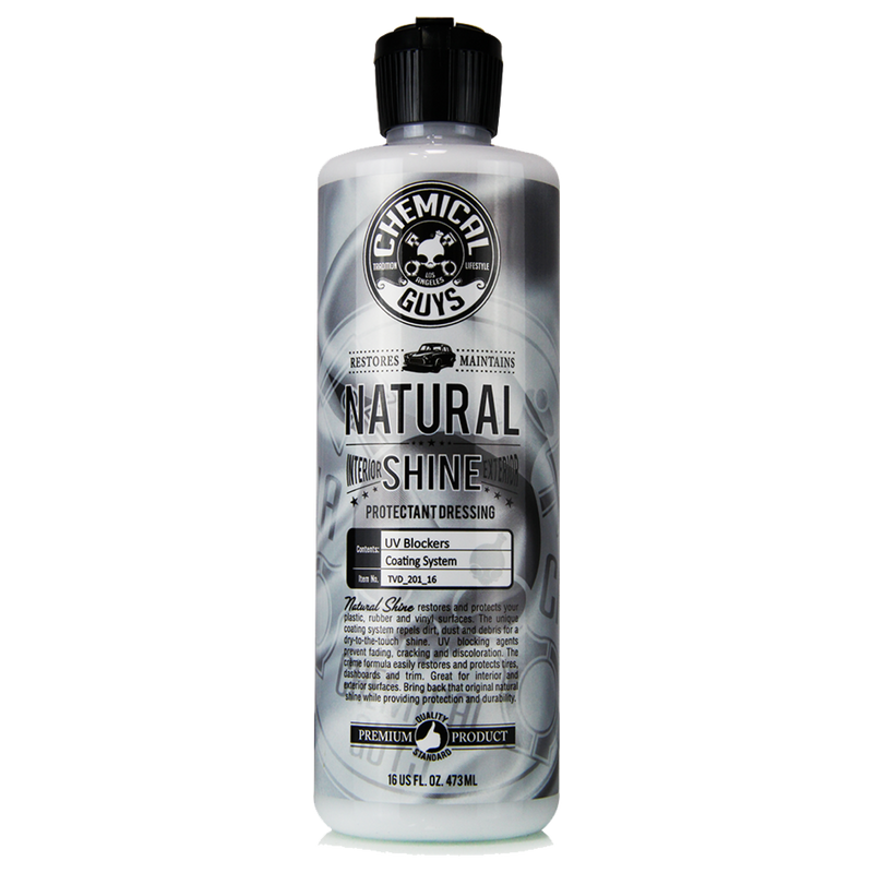 Load image into Gallery viewer, Chemical Guys Natural Shine Satin Tire, Plastic, Rubber, Vinyl &amp; Trim Dressing 473ml (16oz)
