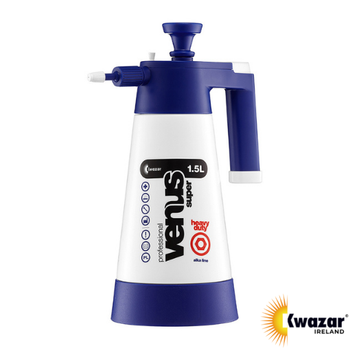 Kwazar Venus Super HD Alka Line 1.5L Sprayer with Free Seal Replacement Kit