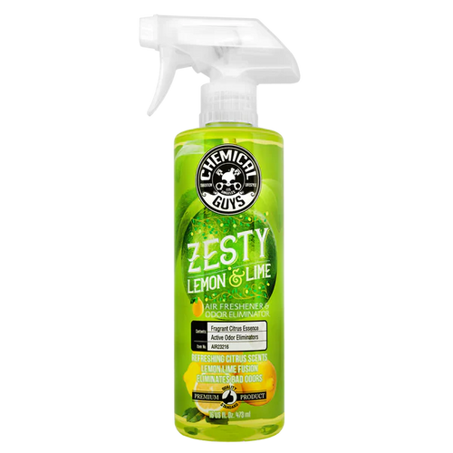 Chemical Guys Zesty Lemon & Lime Air Freshener & Odor Eliminator 16oz 473ml