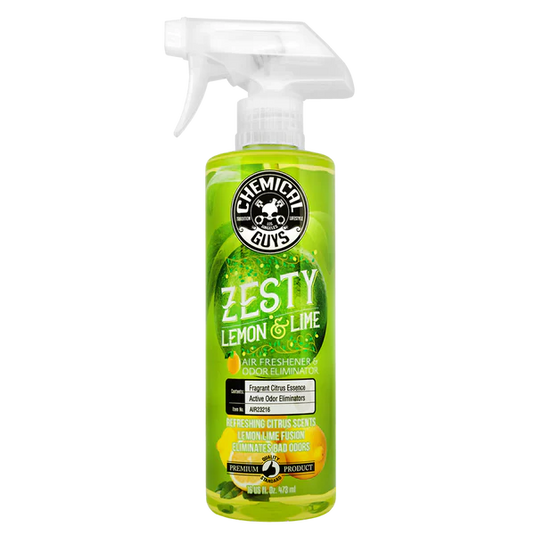 Chemical Guys Zesty Lemon & Lime Air Freshener & Odor Eliminator 16oz 473ml