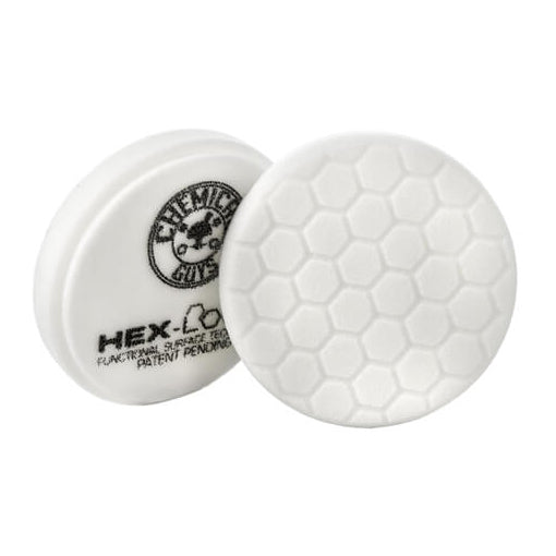 Tampon De Polissage Chemical Guys Hex-Logic Quantum Light-Medium (Blanc) - 6,5 Pouces, Pour Cire Et Mastic
