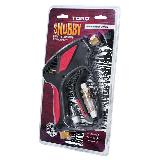 Chemical Guys Torq Snubby Spray Foam Gun Attachment (Stubby Gun Included Hose Adapter)