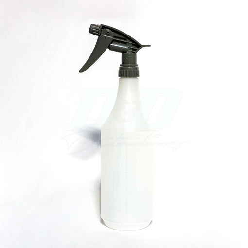 CleanerCar 1L Handy Hold Bottle With Chemical Resistant Trigger ( 1pk ,5pk & 10pk )