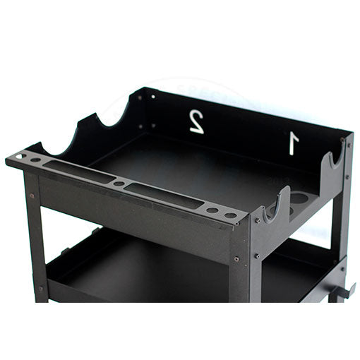 Load image into Gallery viewer, Poka Premium Detailing Trolley PRO 3 Shelves  WD_2
