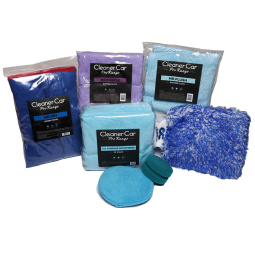 CleanerCar Pro Range Microfiber Bundle