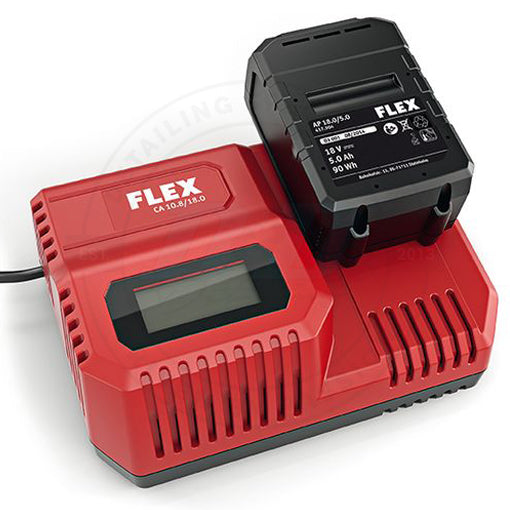 Load image into Gallery viewer, Flex Cordless Blower 18V Kit - 5Ah Battery + Charger
