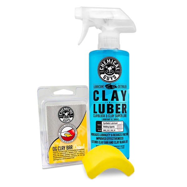 Load image into Gallery viewer, Chemical Guys OG Clay Bar &amp; Luber Synthetic Lubricant Kit
