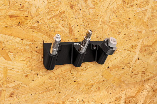 APS Wall Mount 3 Way Tool Holder - Black