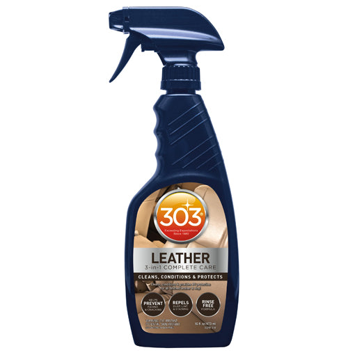 303 Automotive Leather 3-in-1 Complete Care 473ml (16oz)
