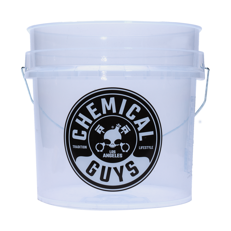 Load image into Gallery viewer, Chemical Guys Heavy Duty Ultra Clear Detailing Bucket 17L (4.5 Gal)
