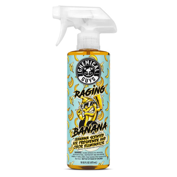 Load image into Gallery viewer, Chemical Guys Raging Banana Air Freshener &amp; Odor Eliminator 473ml (16oz)
