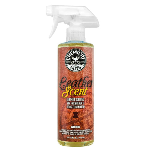 Chemical Guys Leather Scent Premium Air Freshener & Odor Eliminator 473ml (16oz)