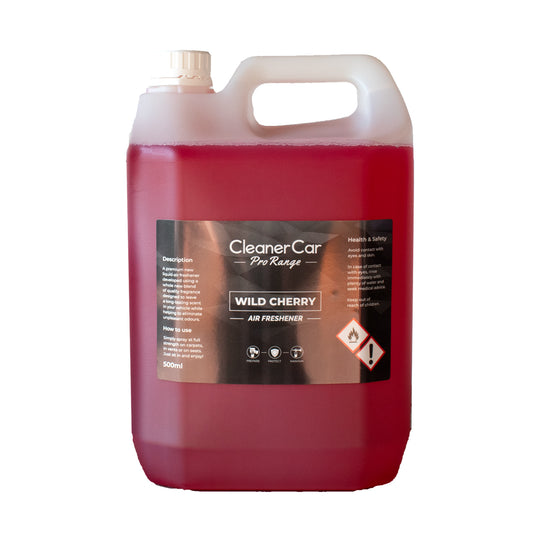 CleanerCar Pro Range Wild Cherry Air Freshener ( 500ml & 5L )
