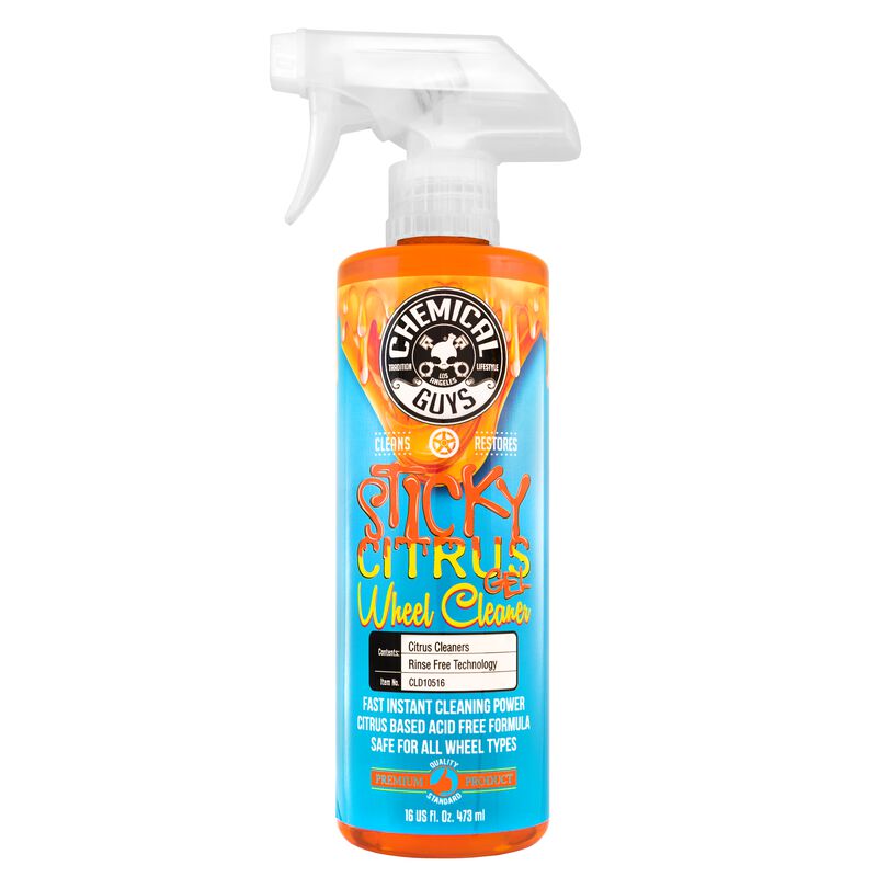 Load image into Gallery viewer, Chemical Guys Sticky Gel Citrus Wheel Cleaner 473ml (16oz)

