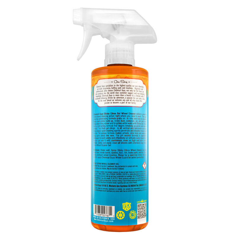 Load image into Gallery viewer, Chemical Guys Sticky Gel Citrus Wheel Cleaner 473ml (16oz)

