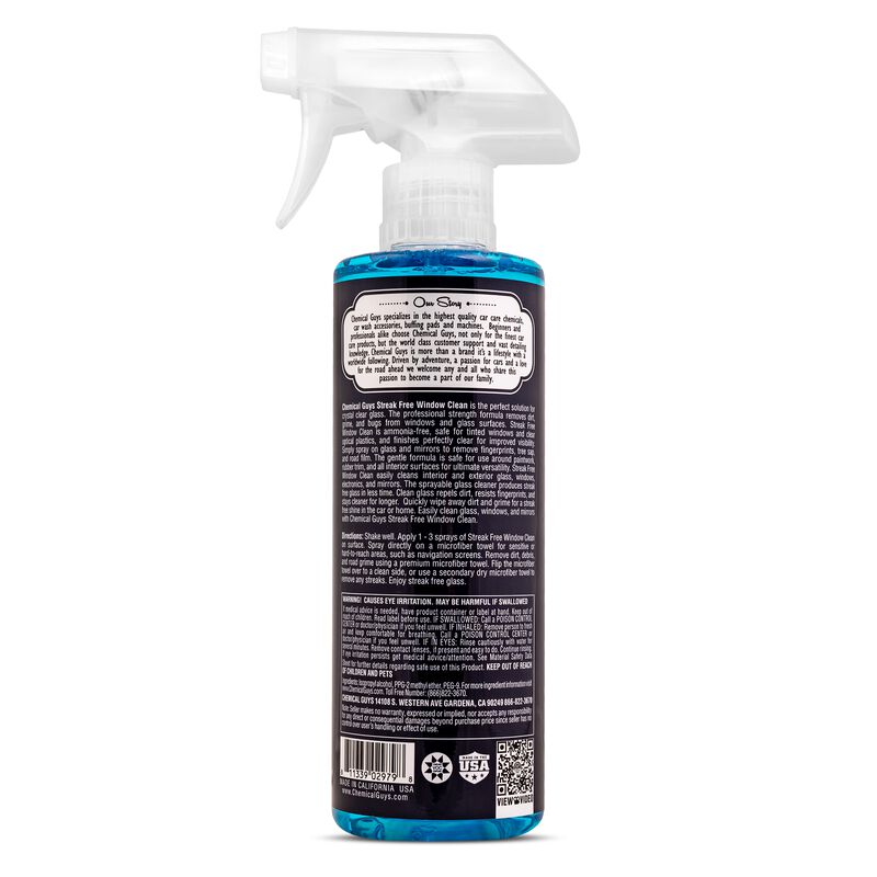 Load image into Gallery viewer, Chemical Guys Streak Free Window Clean Glass Cleaner 473ml (16oz)
