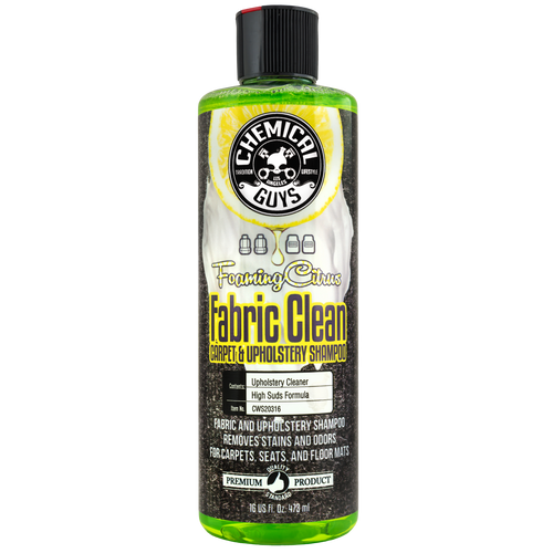 Chemical Guys Foaming Citrus Fabric & Upholstery Cleaner 473ml (16oz)