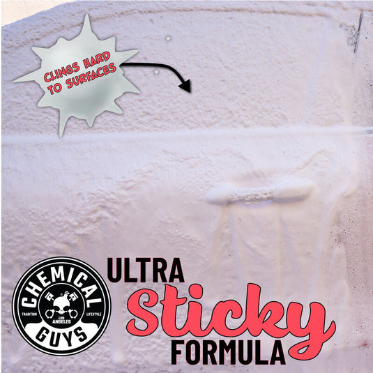 Chemical Guys Sticky Snowball Ultra Snow Foam Car Wash 473ml (16oz)