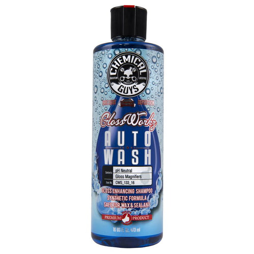 Chemical Guys Glossworks - Autowash Gloss Booster & Paintwork Cleanser 473ml (16oz)