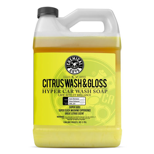 Chemical Guys Citrus Wash & Gloss Hyper-Concentrated Wash + Gloss 3.78L (1 Gal)