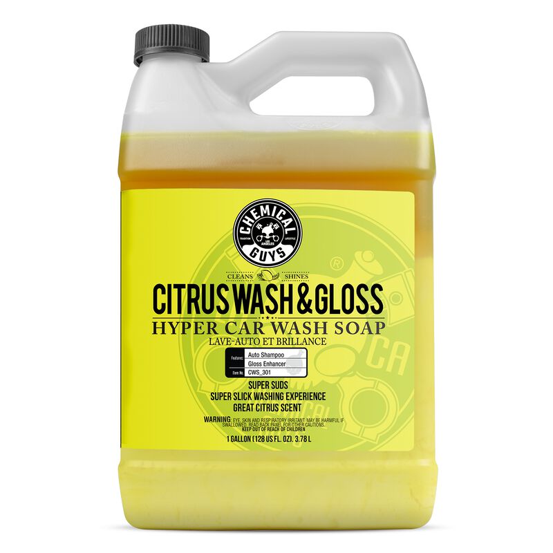 Load image into Gallery viewer, Chemical Guys Citrus Wash &amp; Gloss Hyper-Concentrated Wash + Gloss 3.78L (1 Gal)
