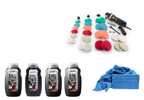 ShineMate EP803K Mini Rotary Polisher Detailing Kit