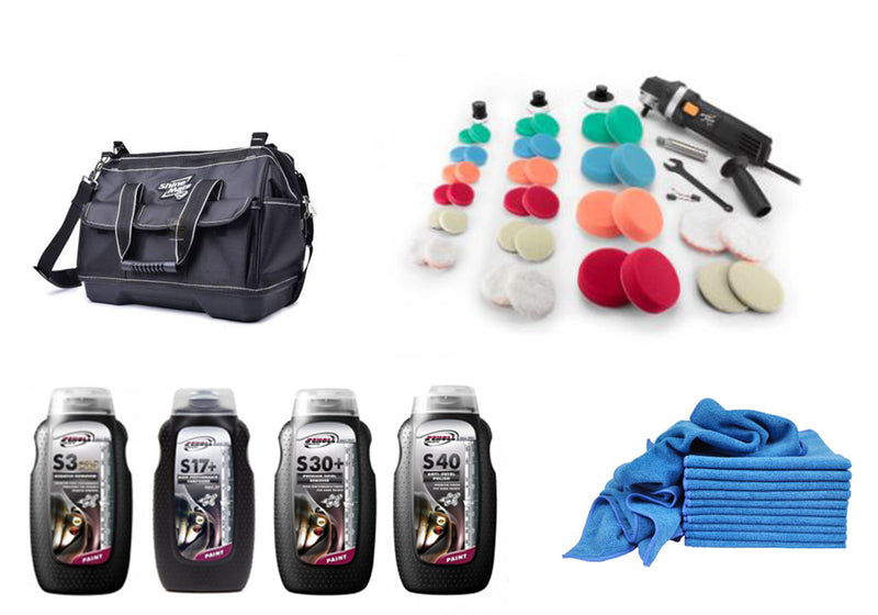 Load image into Gallery viewer, ShineMate EP803K Mini Rotary Polisher Detailing Kit
