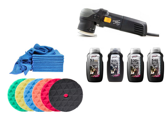 ShineMate EX603 Mini Dual Action Polisher Starter Kit