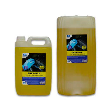 CleanerCar Energize Tyre Dressing 5L & 20L