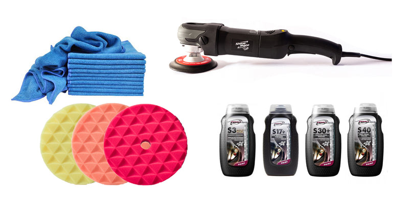 Load image into Gallery viewer, ShineMate EP801G2 Rotary Polisher Starter Kit
