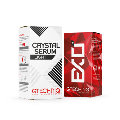 EXOv5 and Crystal Serum Light