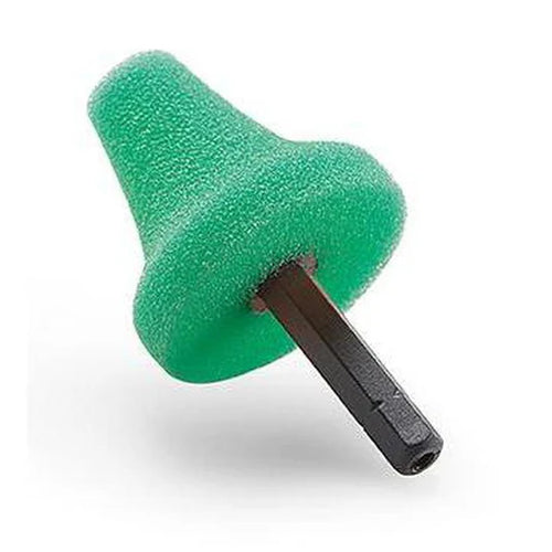 Flex FS140 Foam Polishing Cone Green PK G 35 HEX VE5 (Each)