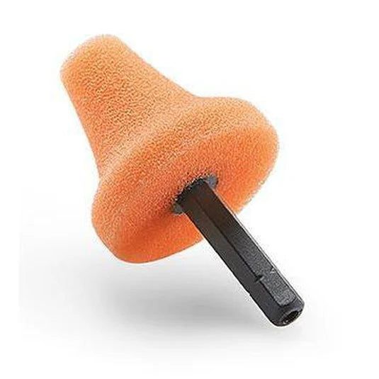 Flex FS140 Foam Polishing Cone Orange PK O 35 HEX VE5 (Each)