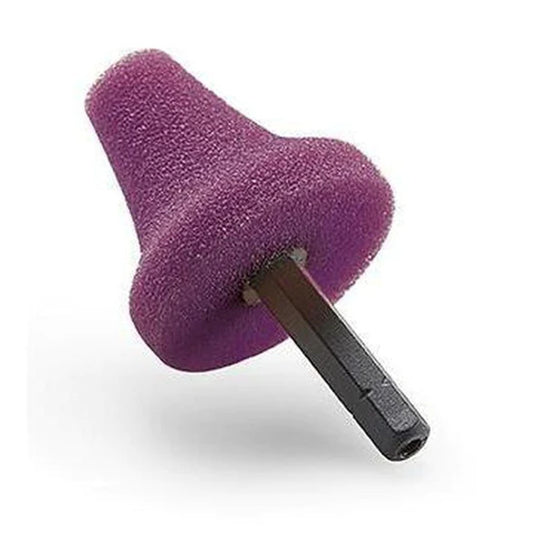 Flex FS140 Foam Polishing Cone Purple PK V 35 HEX VE5 (Each)