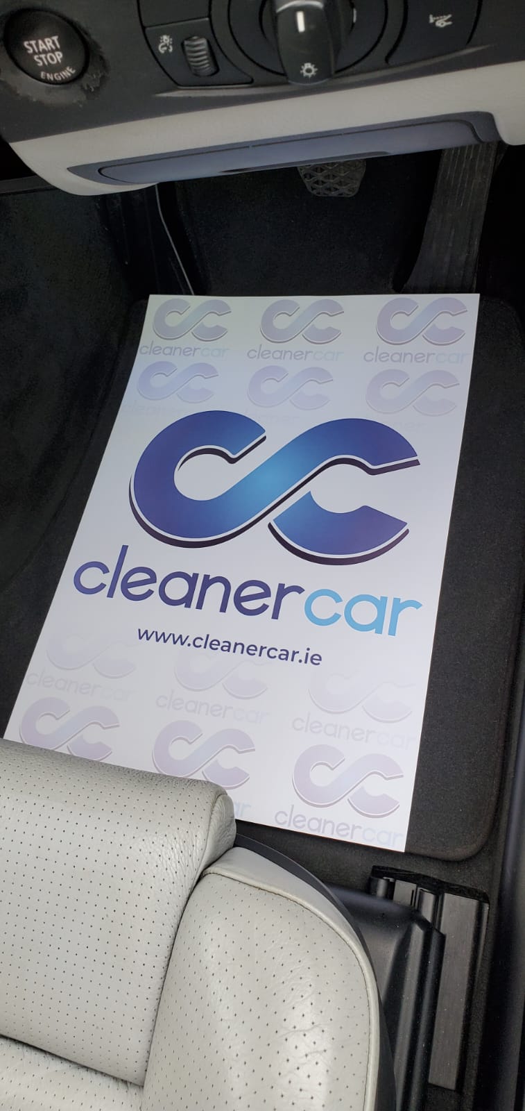 Load image into Gallery viewer, CleanerCar Paper Floor Valet Mats - 50pk
