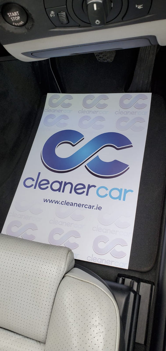 CleanerCar Paper Floor Valet Mats - 50pk