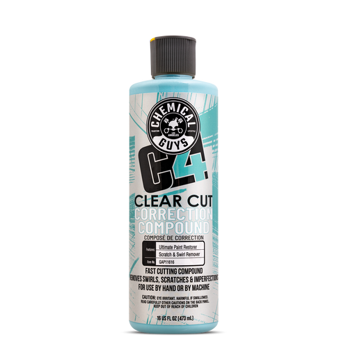 Chemical Guys C4 Clear Cut Correction Compound 473ml (16oz)
