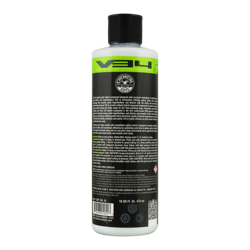 Load image into Gallery viewer, Chemical Guys V34 Optical Grade Hybrid Cutting Polish 473ml (16oz)
