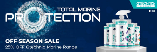 OFF Season Sale, 25% off entire Gtechniq marine range