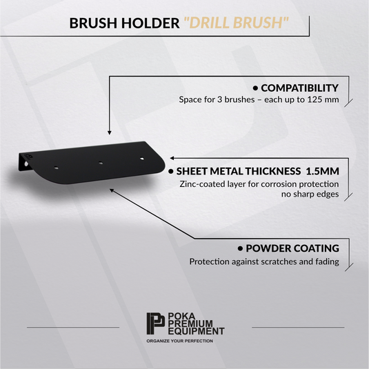 Poka Premium Drill Brush WSD - NEW