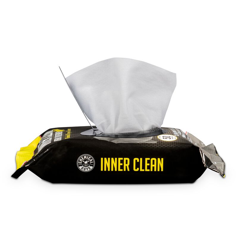 Load image into Gallery viewer, Chemical Guys InnerClean Interior Quick Detailer &amp; Protectant Wipes 50pk
